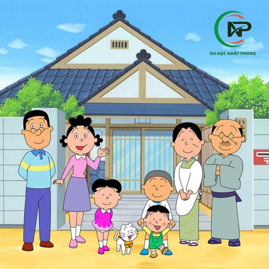 Học tiếng Nhật qua phim hoạt hình gia đình