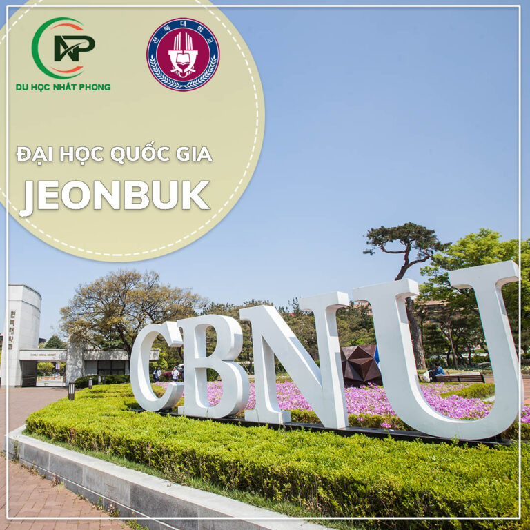 Banner đại học Quốc gia Jeonbuk