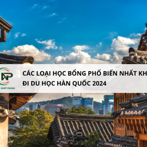 Các loại học bổng phổ biến nhất khi đi du học Hàn Quốc 2024